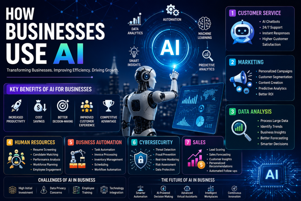 How Businesses Use AI